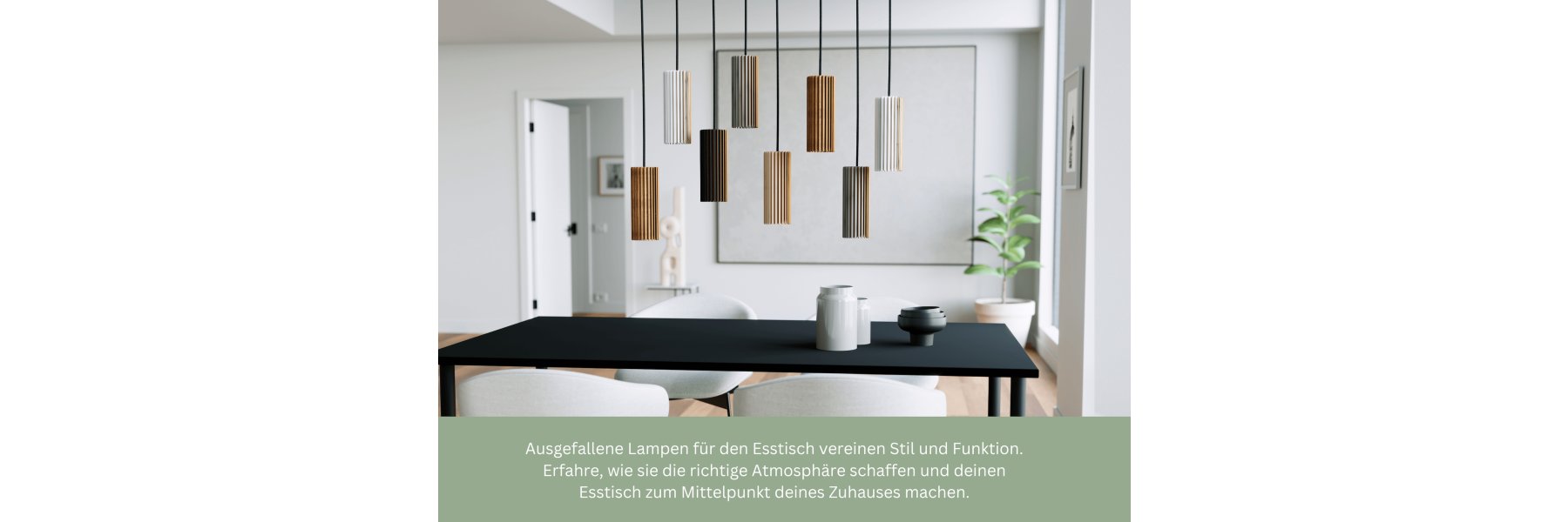 Ausgefallene Lampen für Esstisch