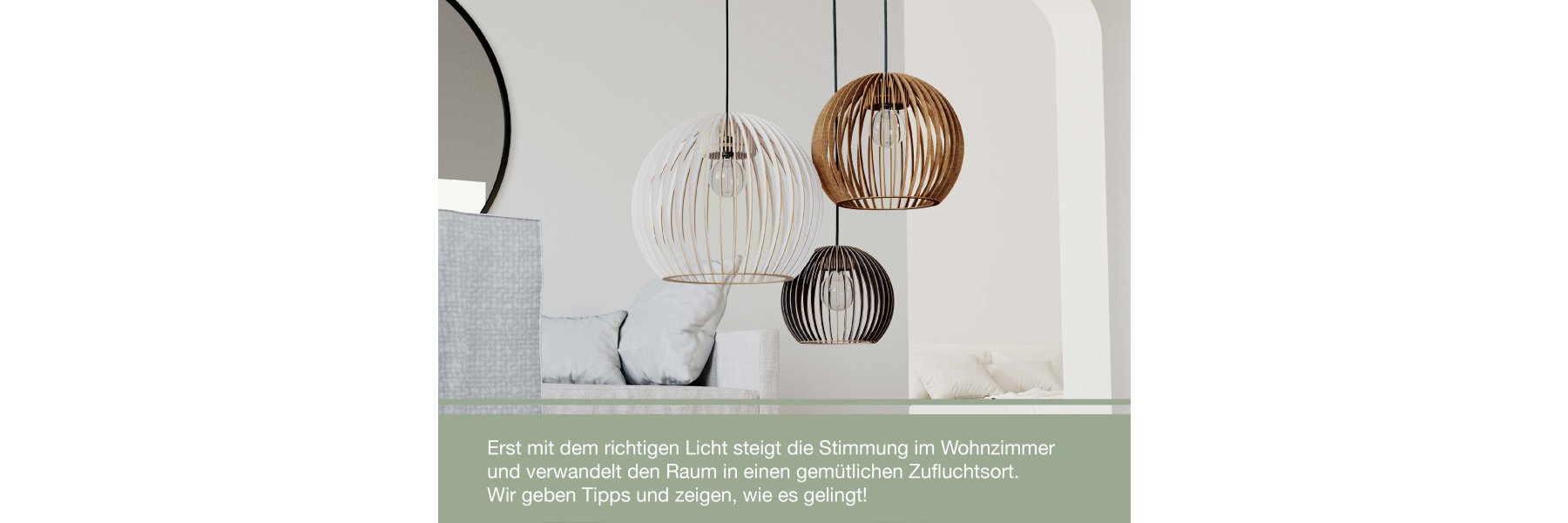 Wohnzimmerlampen aus Holz: Die schönsten Designer-Stücke für dein Zuhause