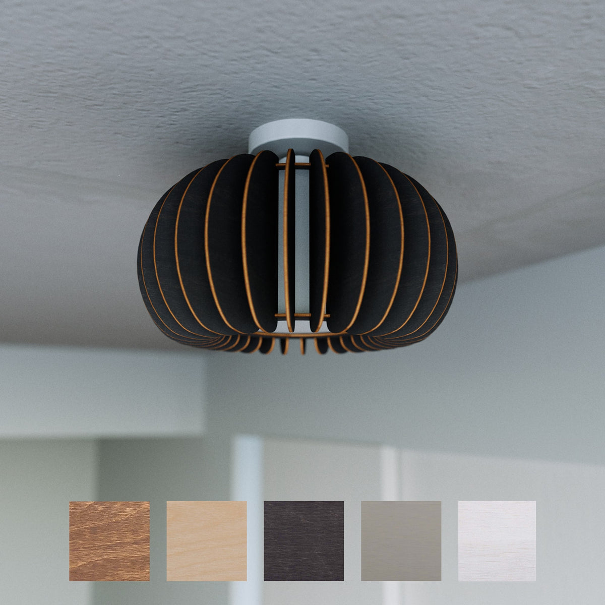 Deckenleuchte NINO aus Holz