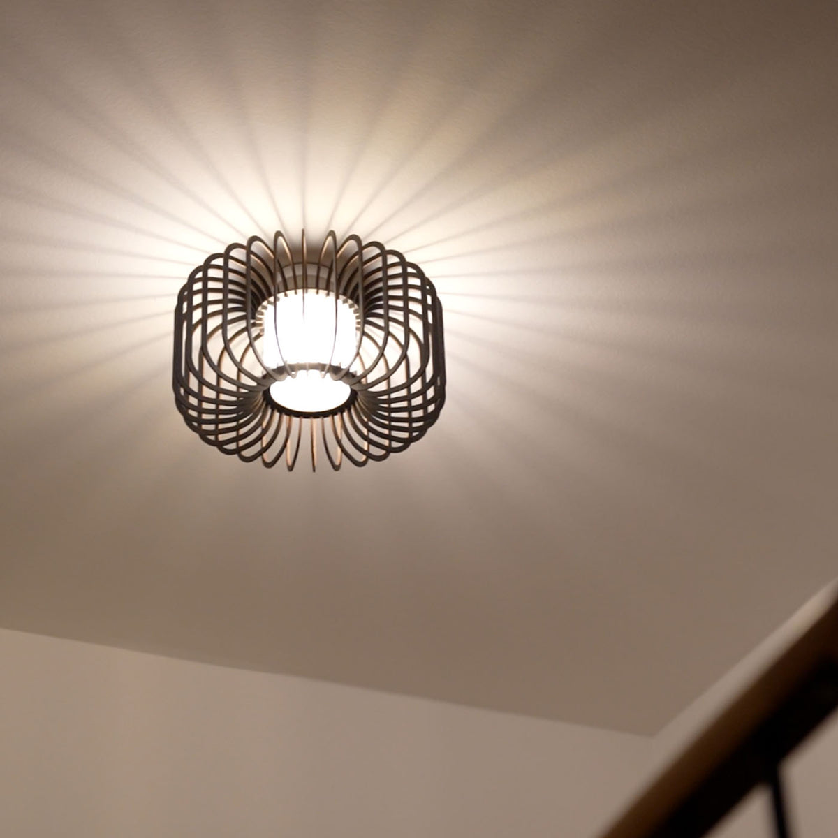 Deckenleuchte LUNA aus Holz