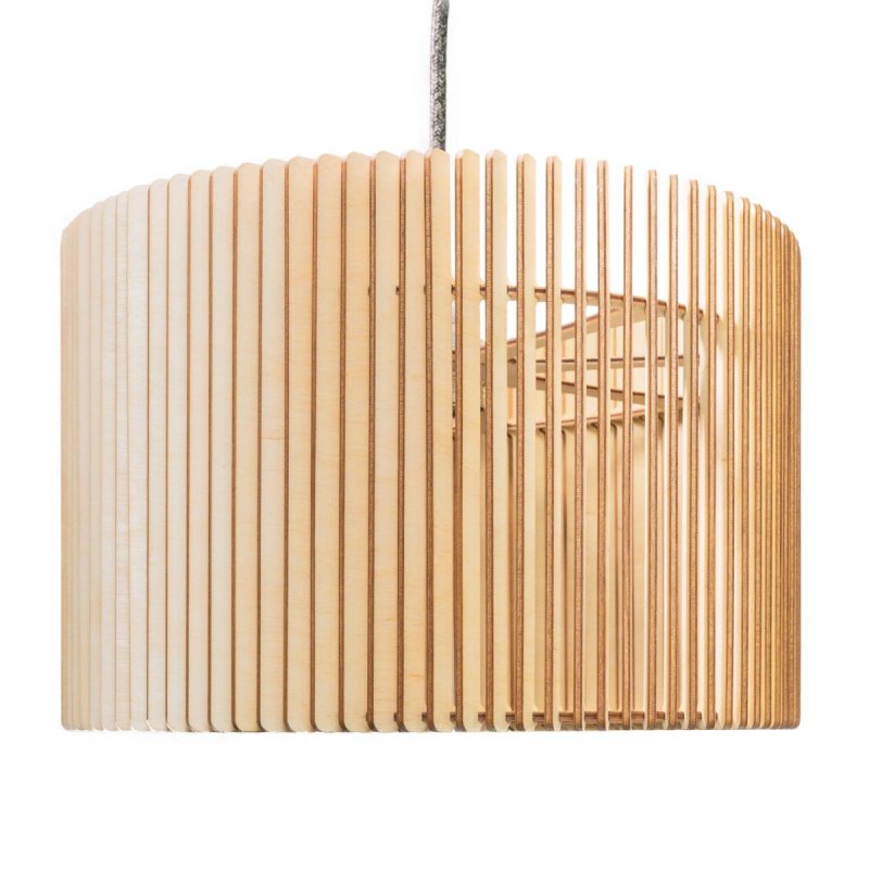 Pendelleuchte BARRIL aus Holz