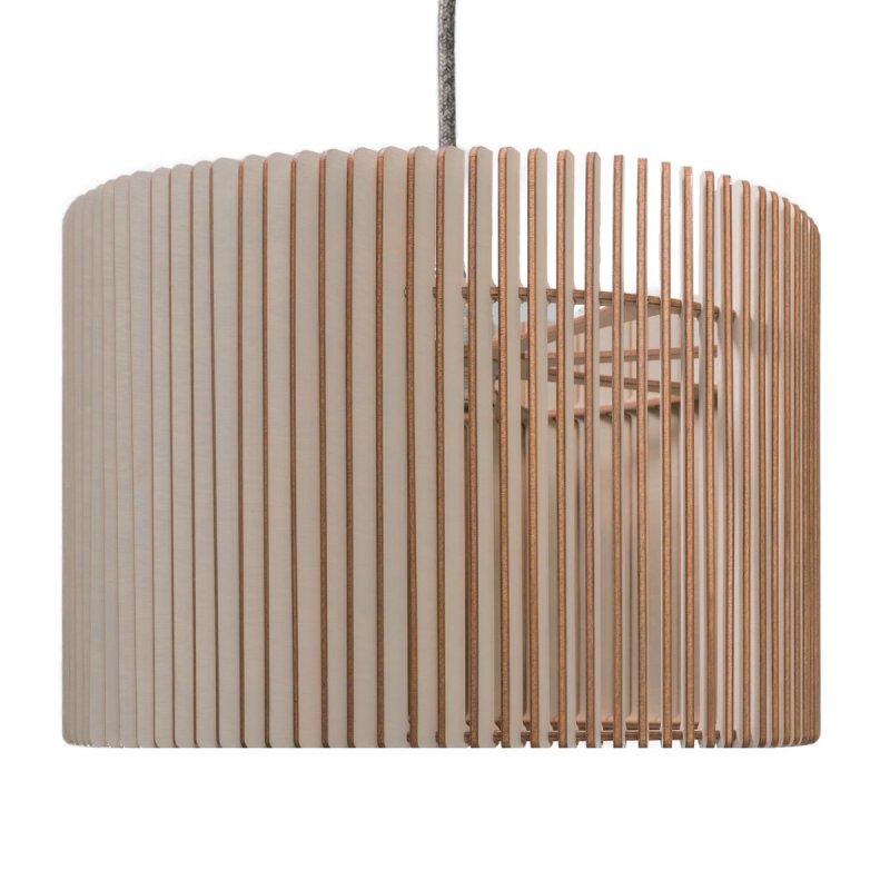 Pendelleuchte BARRIL aus Holz