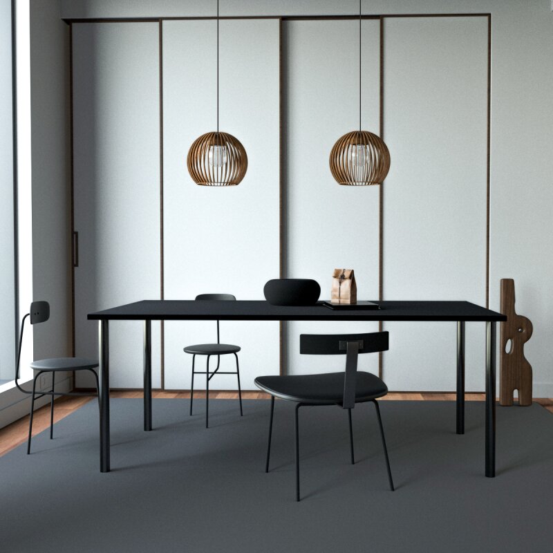 Pendelleuchte BOLA aus Holz