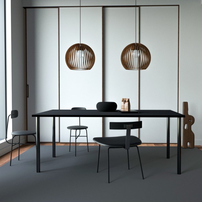 Pendelleuchte BOLA aus Holz