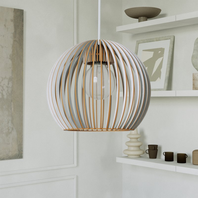 Pendelleuchte BOLA aus Holz