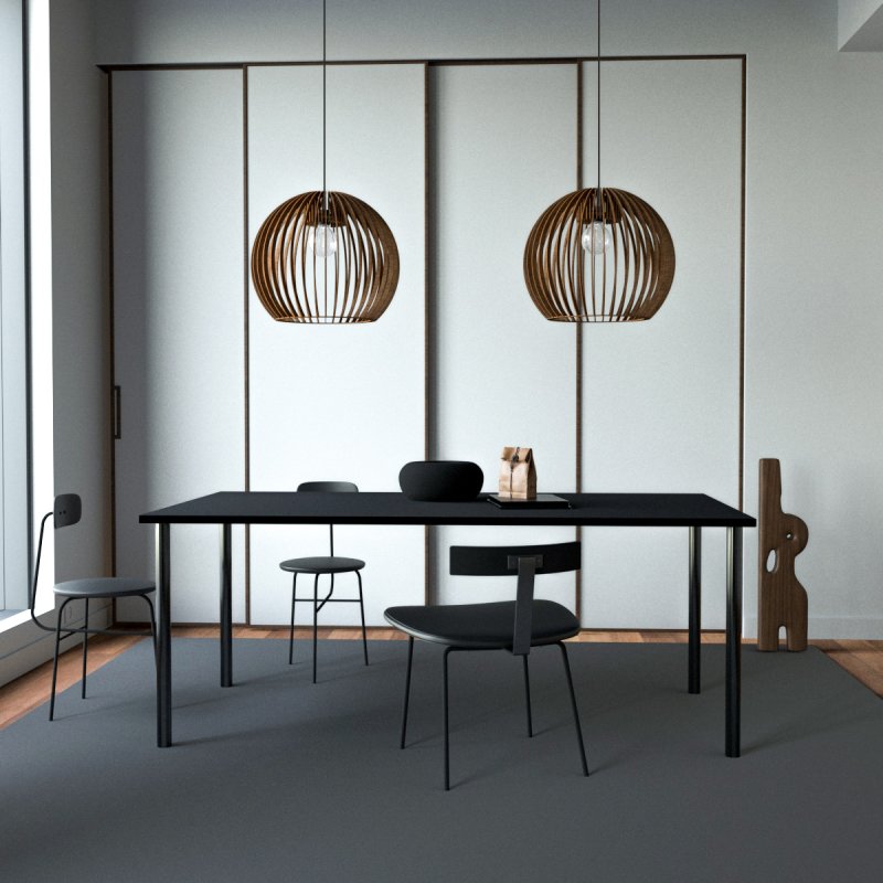 Pendelleuchte BOLA aus Holz