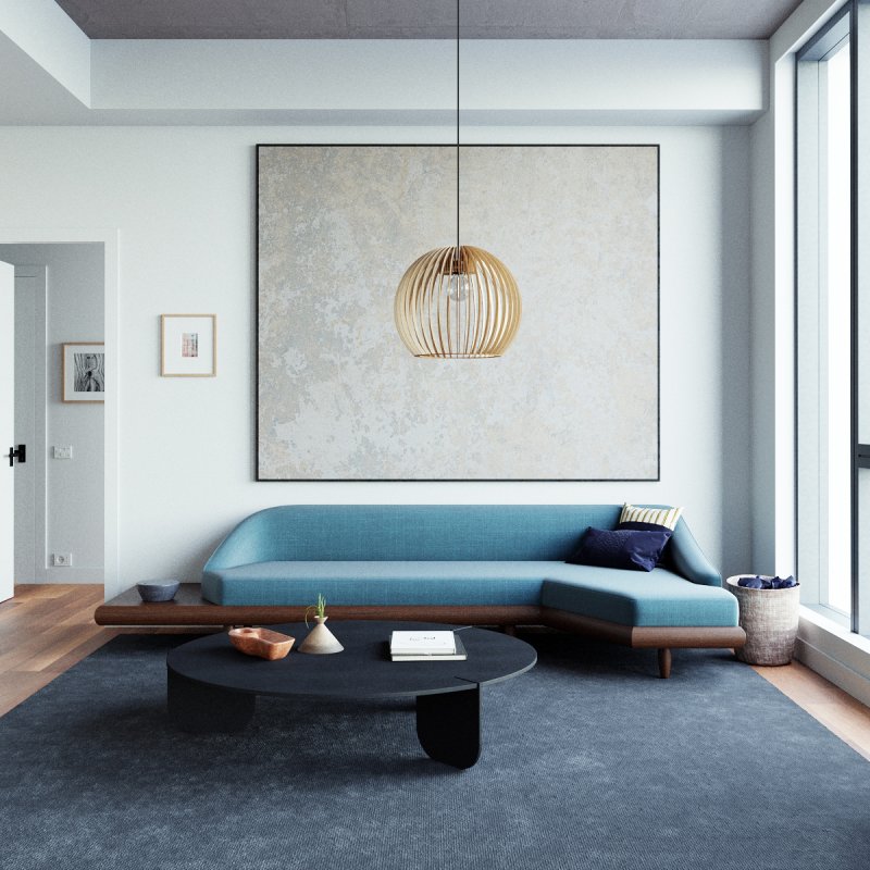 Pendelleuchte BOLA aus Holz