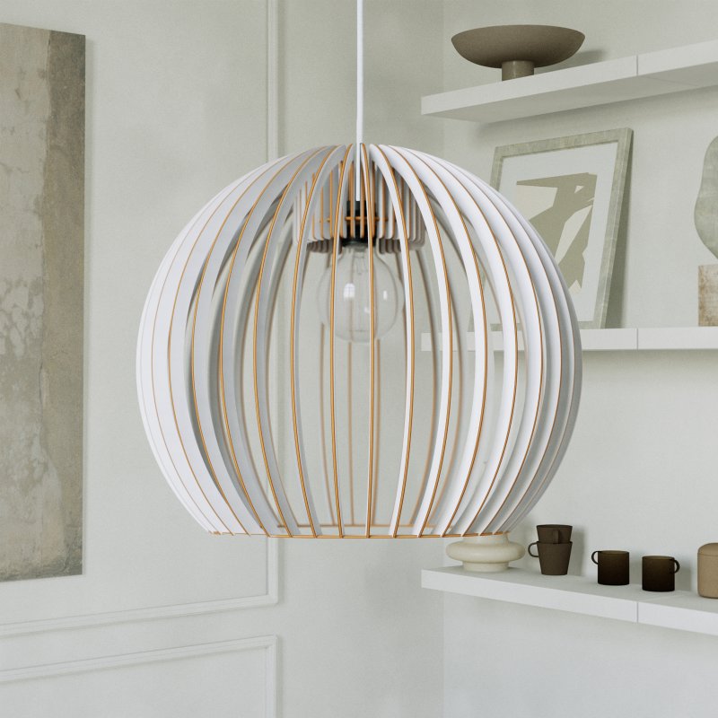 Pendelleuchte BOLA aus Holz