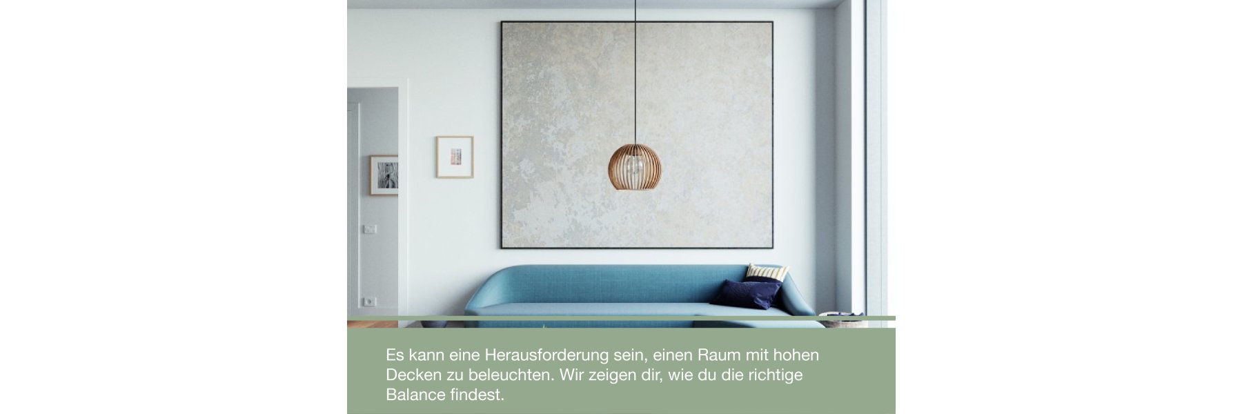 Lampen für hohe Decken und große Räume
