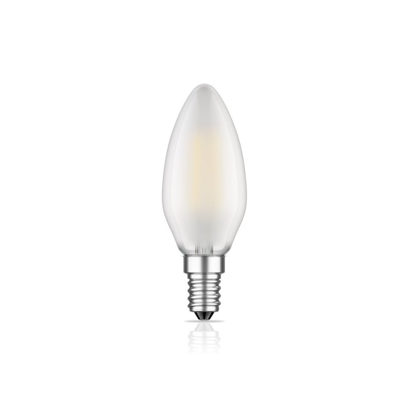 E14 LED Leuchtmittel MATT - nicht dimmbar, 424 Lumen (PL CILINDRO)