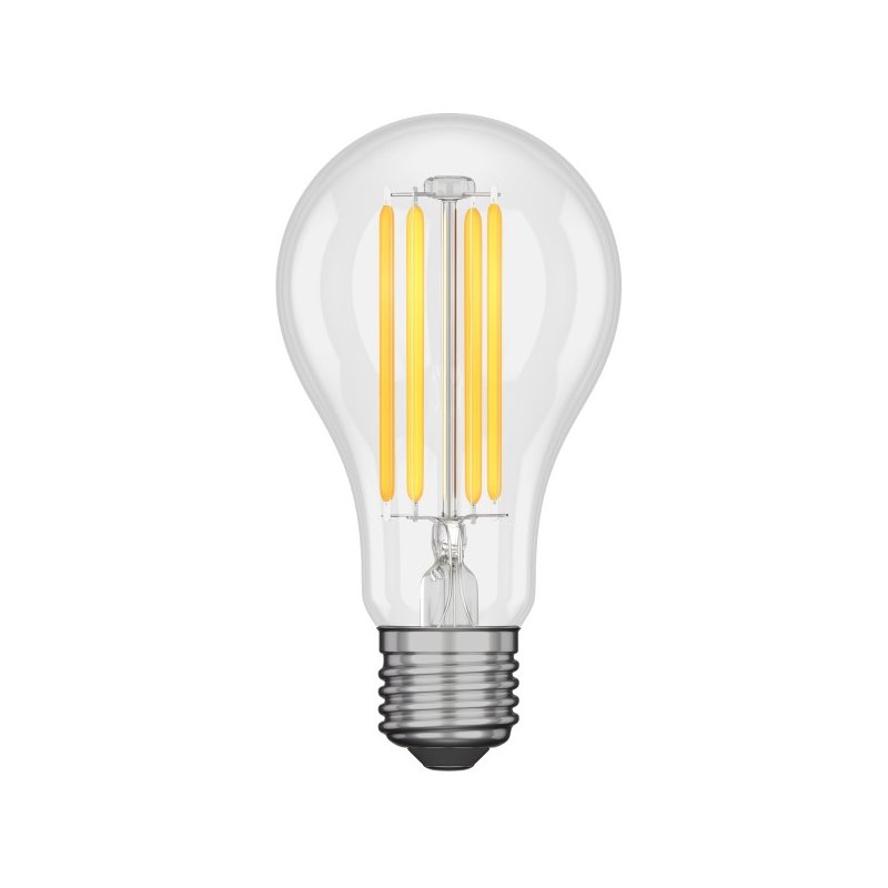 E27 LED Leuchtmittel KLAR - nicht dimmbar, 1600 Lumen (Deckenleuchten)