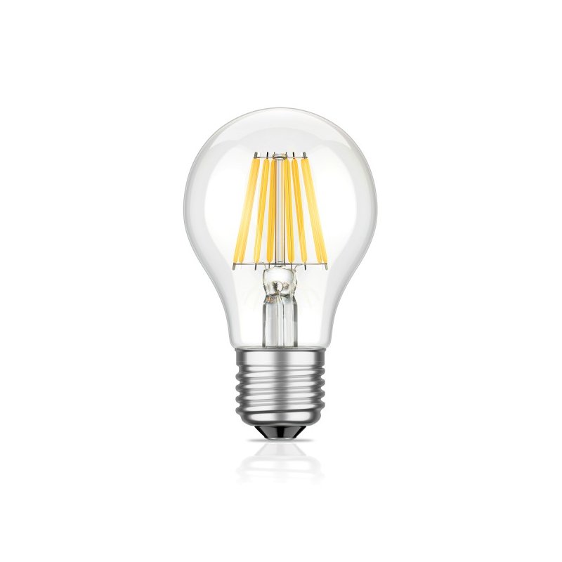 E27 LED Leuchtmittel KLAR - nicht dimmbar, 950 Lumen (Pendelleuchten)