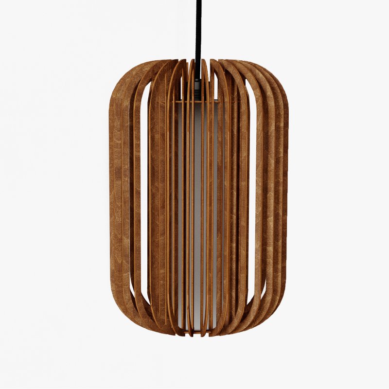 Pendelleuchte CARAMELO aus Holz