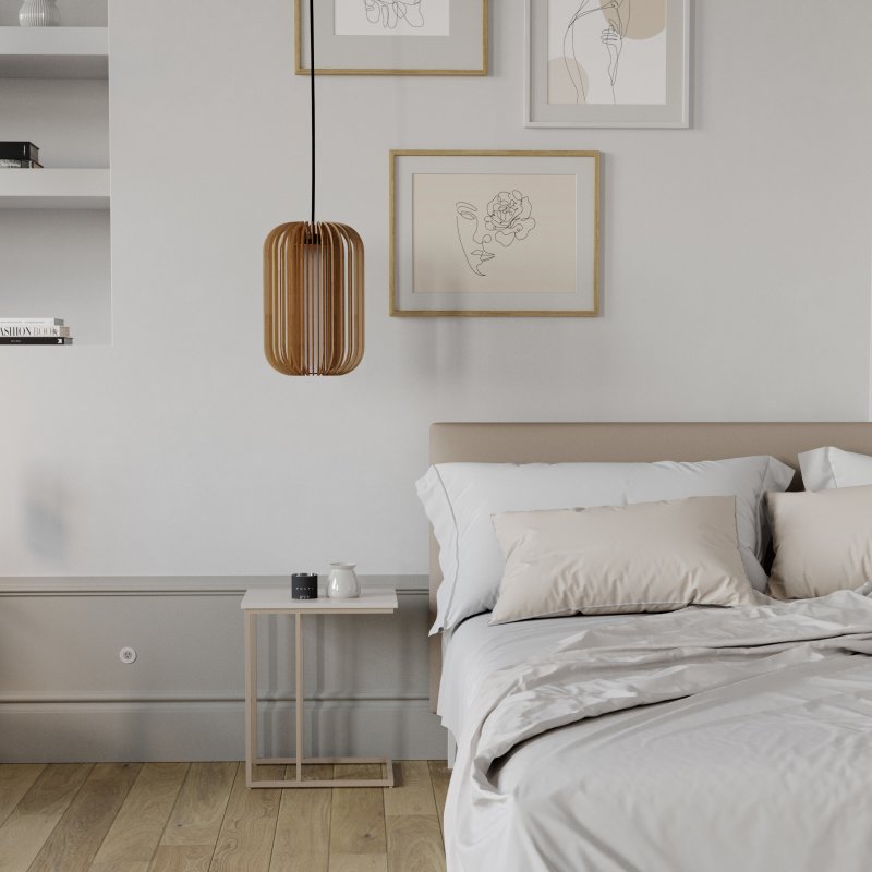 Pendelleuchte CARAMELO aus Holz