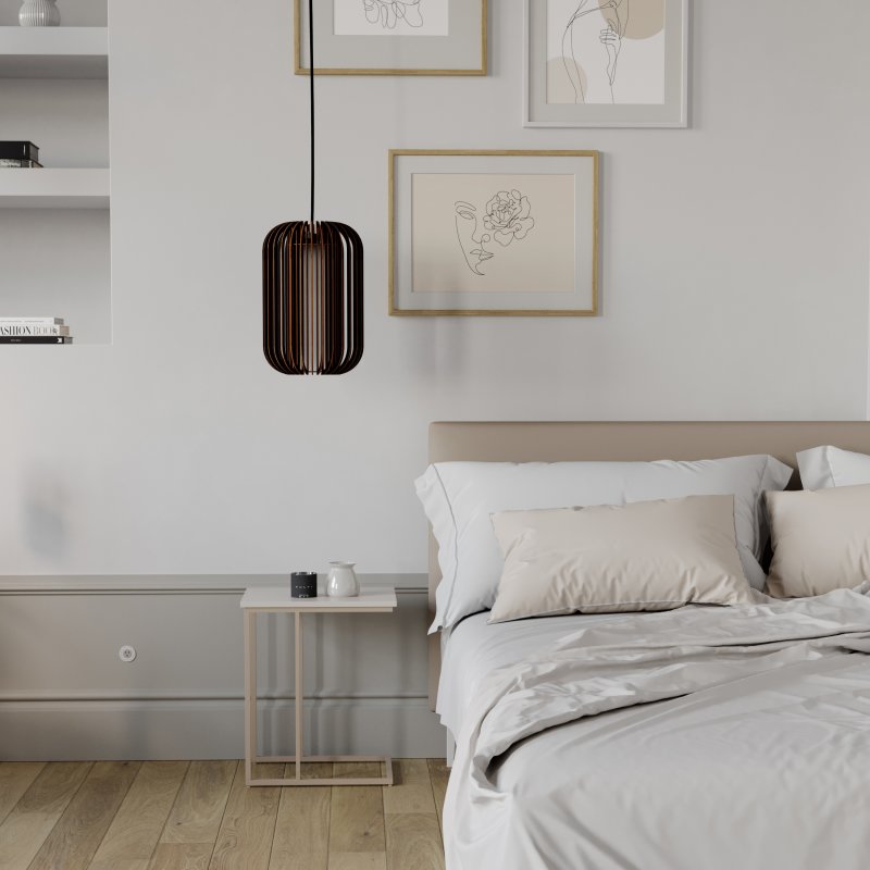 Pendelleuchte CARAMELO aus Holz