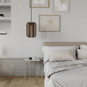 Pendelleuchte CARAMELO aus Holz