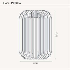 Pendelleuchte CARAMELO aus Holz