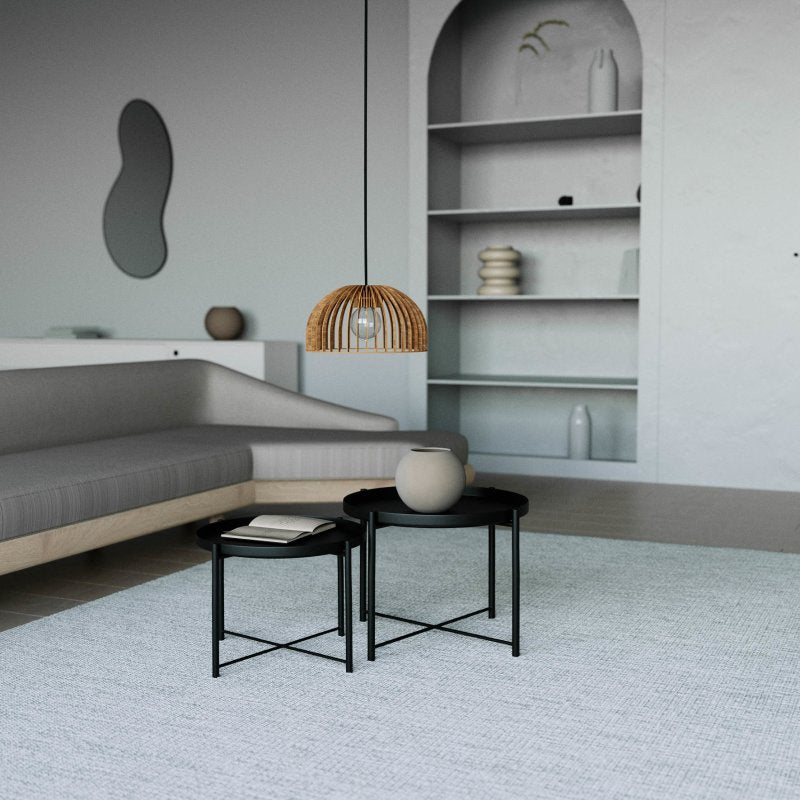 Pendelleuchte HUEVO aus Holz