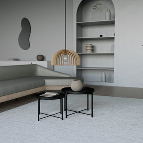 Pendelleuchte HUEVO aus Holz