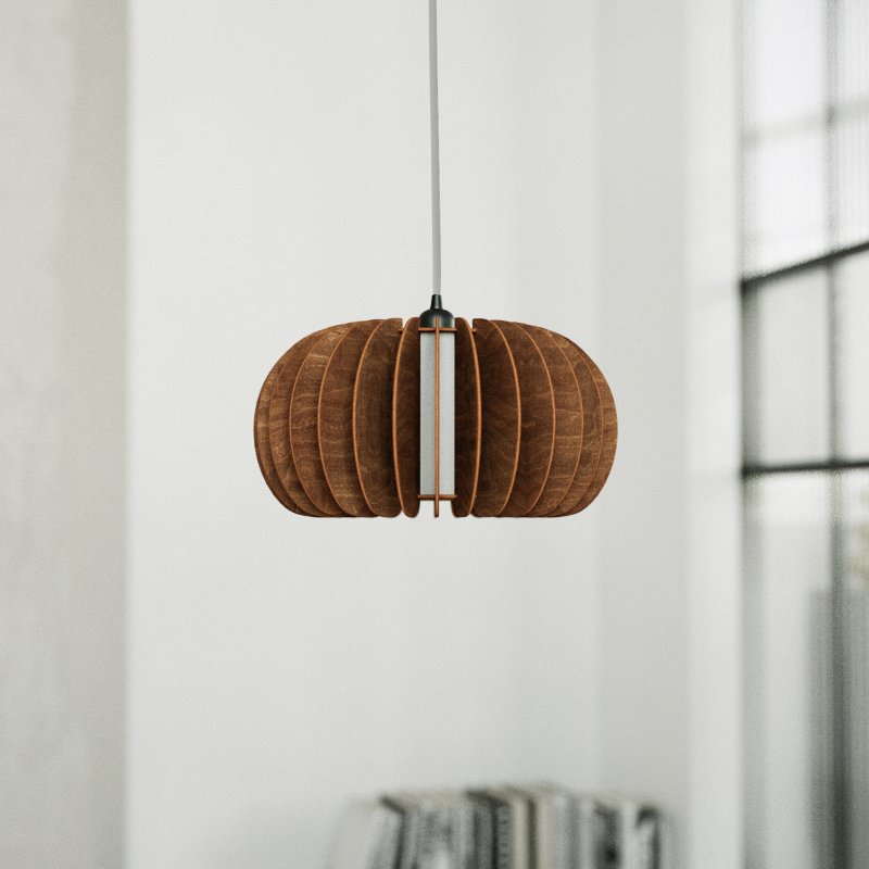 Pendelleuchte NINO aus Holz