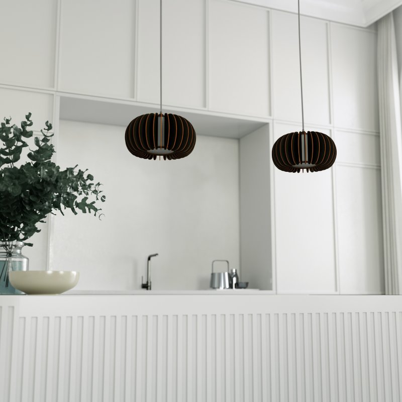 Pendelleuchte NINO aus Holz