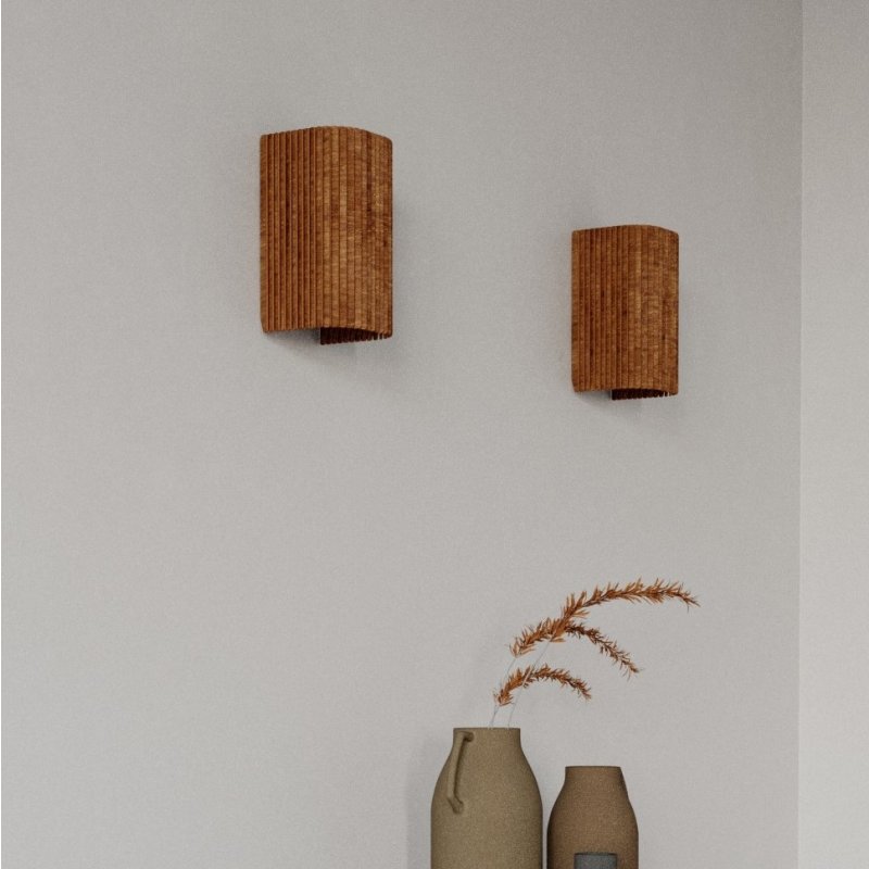 Wandleuchte ALTO aus Holz