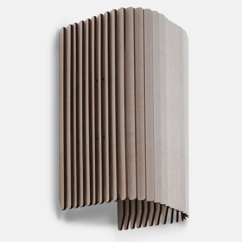 Wandleuchte ALTO aus Holz