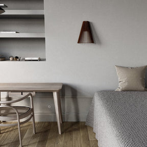 Wandleuchte CONO aus Holz