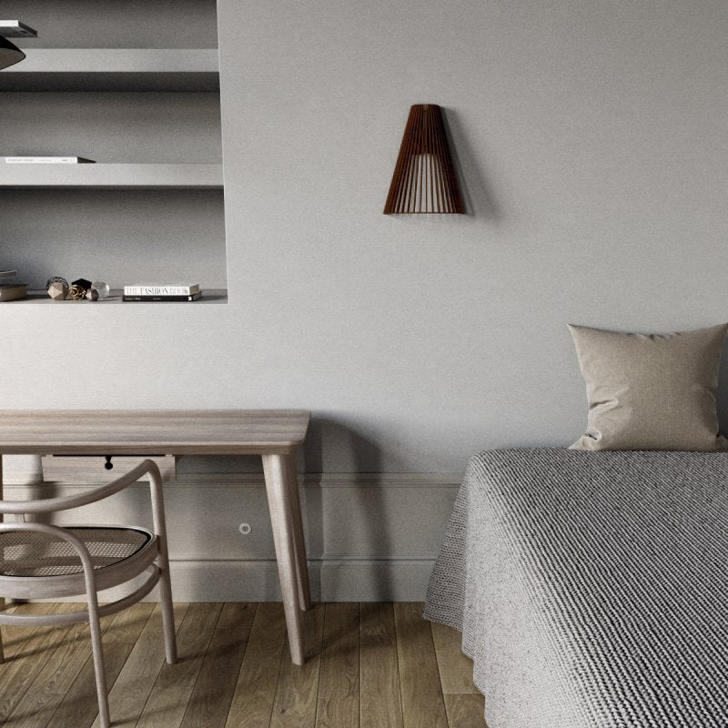 Wandleuchte CONO aus Holz