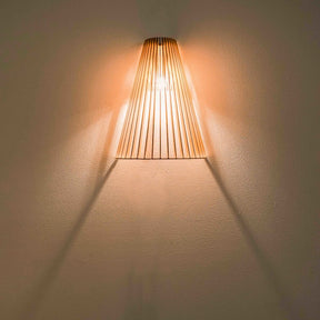 Wandleuchte CONO aus Holz