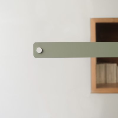 Hängeleuchte ZEUS - Linoleum 116 cm Ohne Höhenverstellung, Gehäuse & Kabel weiss Weiss pulverbeschichtet Linoleum pistazie